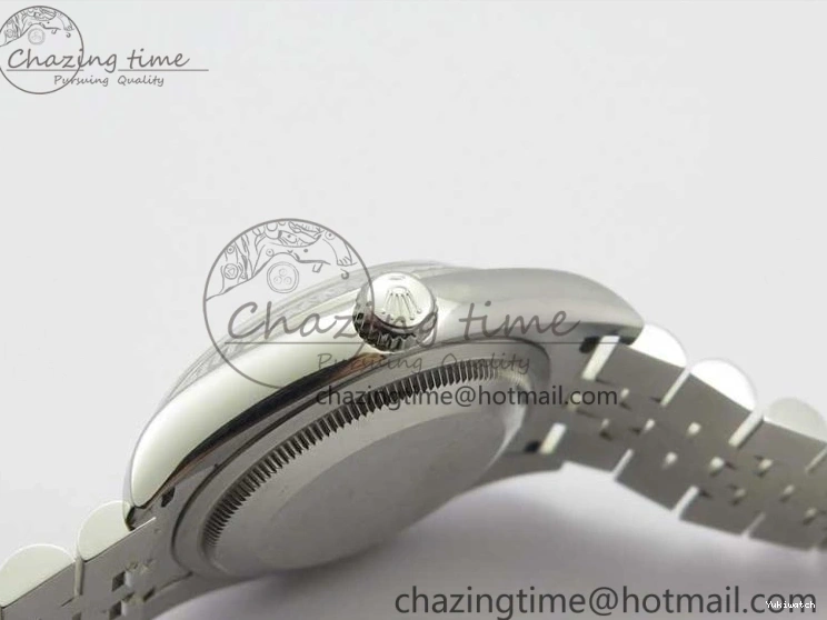 on Steel Edition 116234 Dial 36 SS 1:1 DateJust 904L White V3 SH3135 Jubilee ARF Best Bracelet 0501